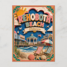 PopCut Estados Rehoboth Beach Delaware Arte de Pap