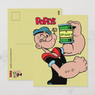 Cartão Postal Popeye Postcard
