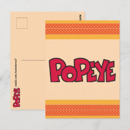 Cartão Postal Popeye Postcard