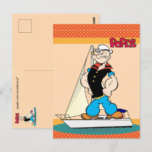 Cartão Postal Popeye Postcard