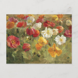 Cartão Postal Poppy Field