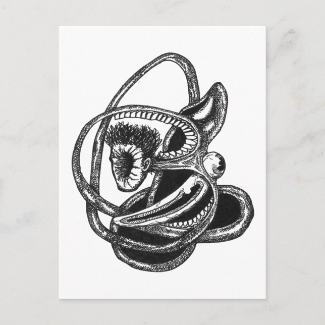 Cartão Postal Por Dentro e Por Fora (Frente)