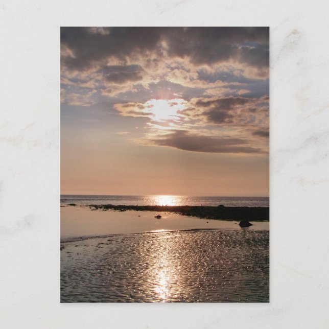 CARTÃO POSTAL PÔR DO SOL (Frente)