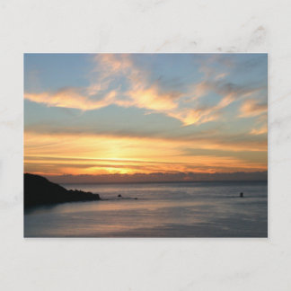 Cartão Postal pôr do sol