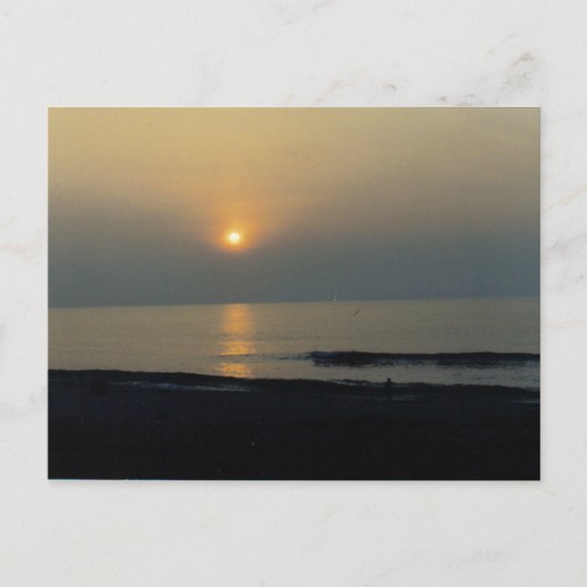 Cartão Postal Por do sol (Frente)