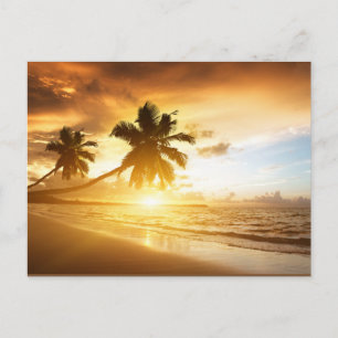 Cartão Postal Pôr do sol