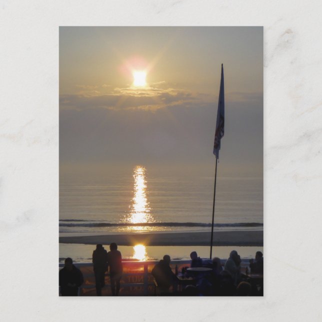 Cartão Postal Pôr do sol (Frente)