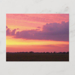 Cartão Postal Pôr do sol 2004 Foto de Mark Edward Westerfield.