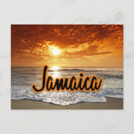 Cartão Postal pôr do sol da Jamaica