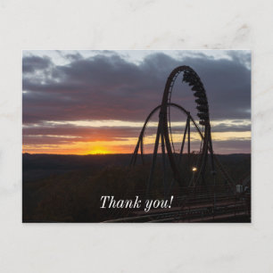 Cartão Postal Pôr do sol de Wildfire