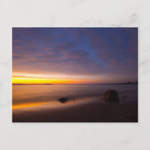 Cartão Postal Pôr do sol em Elk Rapids, Michigan