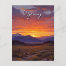 Pôr do sol em Wyoming Viagens