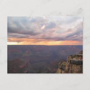 Cartão Postal pôr do sol Grand Canyon
