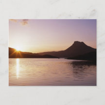 Pôr do sol Stac Pollaidh Escócia