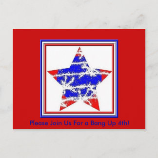 Cartão Postal Por favor, junte-se a nós para um B...