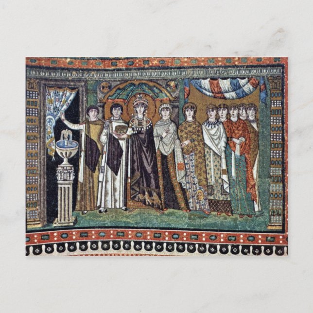 Cartão Postal Por Meister Von San Vitale In Ravenna (Melhor Qual (Frente)