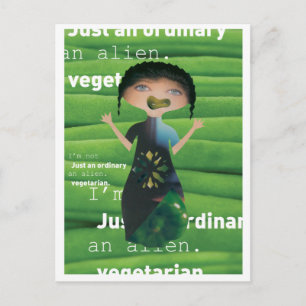 Cartão Postal Por que não vegetariano?