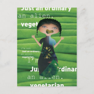Cartão Postal Por que não vegetariano?