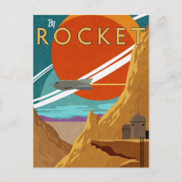 Cartão Postal Por Rocket