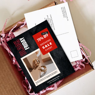 Cartão Postal Porcentagem de Foto Personalizada na Venda de Sext