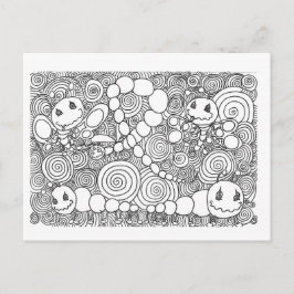 Cartão Postal Porcentum Bugz