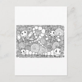 Cartão Postal Porcentum Bugz