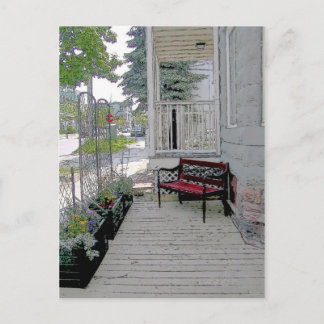 Cartão Postal Porch pacífico