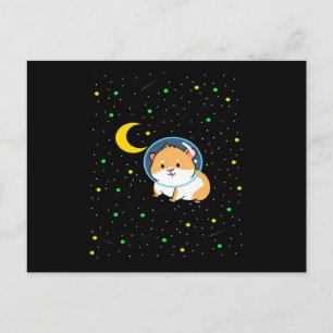 Cartão Postal Porco-guineense No Espaço Suíno Astronômico C