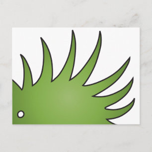 Cartão postal Porcupine Quills