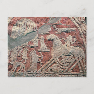 Cartão Postal Pormenores dos números que ilustram uma saga