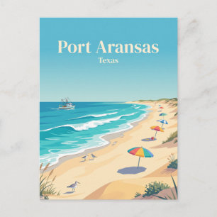 Cartão Postal Port Aransas, Texas