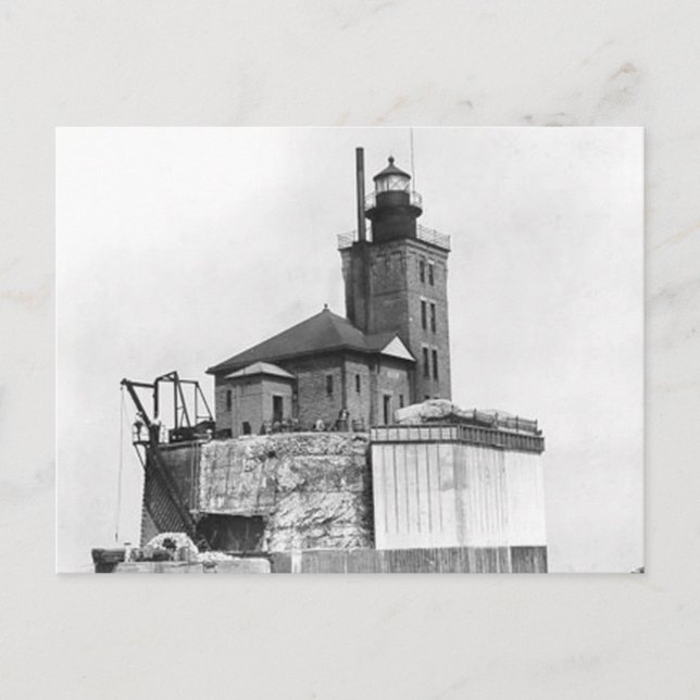 Cartão Postal Port Austin Lighthouse (Frente)