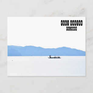 Cartão Postal Port Barton das Filipinas