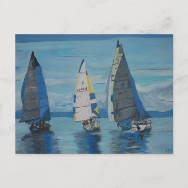 Cartão postal Port Hardy Sail Regatta (Frente)