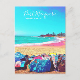 Cartão Postal Port Macquarie NSW, cenário de viagem da Austrál