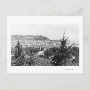 Cartão Postal Port Townsend, WW Main Barracks Forte Warden