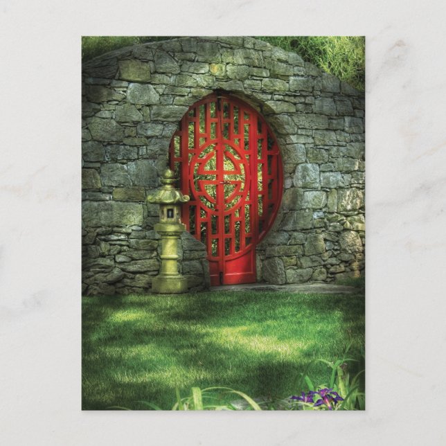 Cartão Postal Porta - A Porta da Lua (Frente)