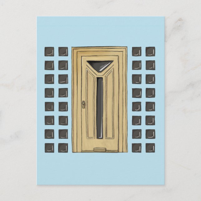 Cartão Postal Porta alemã 1 (Frente)