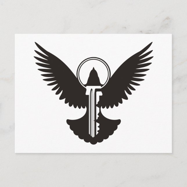 Cartão Postal Porta com Chave (Frente)