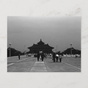Cartão Postal Porta da cidade proibida da China vintage Pekin