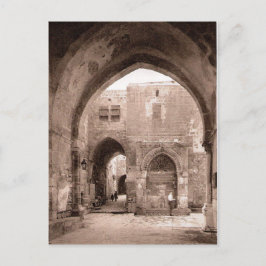 Cartão Postal Porta da Corrente, Montagem do Templo, Jerusalém