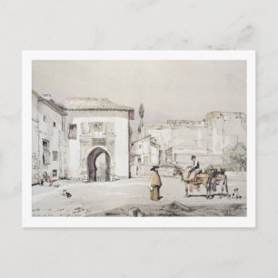 Cartão Postal Porta da Videira (Puerta del Vino), de 'Esboços