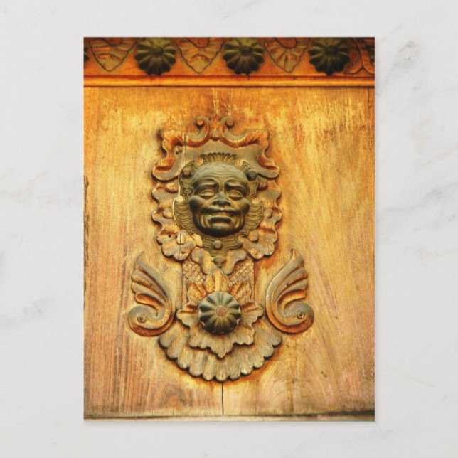 Cartão Postal Porta de carruagem, Antigua, Guatemala (Frente)