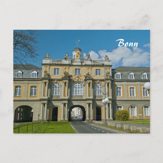 Cartão Postal Porta de Coblença em Bonn (Frente)