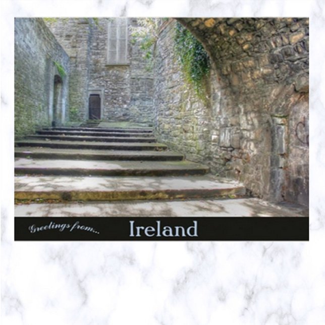 Cartão Postal Porta de São Audoeno 6 Dublin Irlanda (Criador carregado)