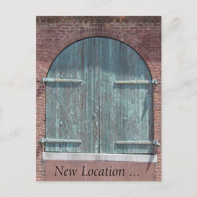 Cartão postal - Porta do Armazém (Frente)