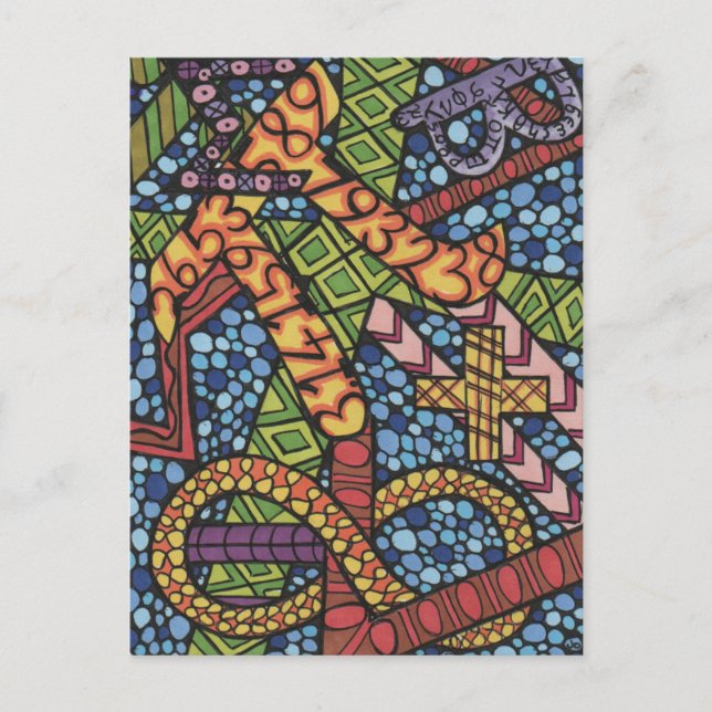 Cartão Postal Porta do Geek Matemático (Frente)