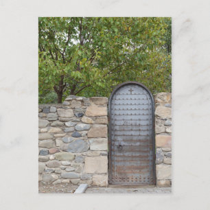Cartão Postal Porta E Parede Metálicas
