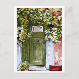 Cartão Postal Porta escondida