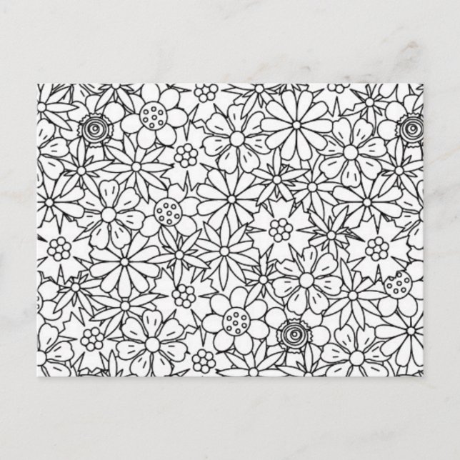 Cartão Postal Porta Floral (Frente)